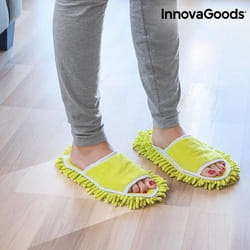 InnovaGoods Pantoufles Serpillière Mop&Go