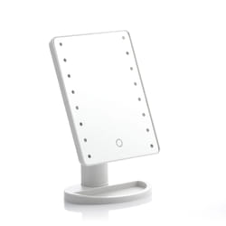 InnovaGoods 8435527811730 miroir de maquillage Autonome Rectangulaire Blanc
