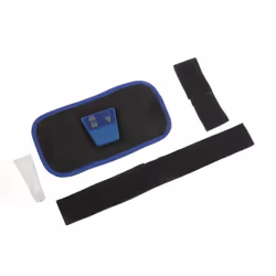 Ceinture délectrostimulation musculaire - INNOVAGOODS - Electrogym - 6 programmes - 10 niveaux - Noir