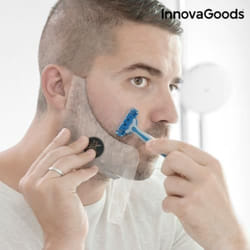 InnovaGoods Moule pour Rasage de Barbe Hipster Barber