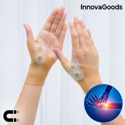 InnovaGoods Protège-poignets de Compression avec Points Magnétiques Imontic 2 Unités