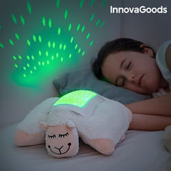 InnovaGoods Peluche Projecteur LED d'Étoiles Mouton