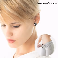 InnovaGoods Boucles d'oreilles Amincissantes Biomagnétiques Slimagnetic