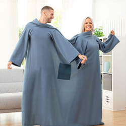 Innovagoods - Couverture à Manche Double avec Poche Centrale Doublanket