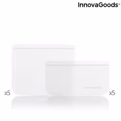 InnovaGoods Ensemble de sacs alimentaires réutilisables Freco 10 Pièces