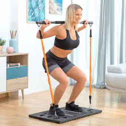 InnovaGoods Système d'entrainement complet portatif avec guide d'exercices Gympak Max