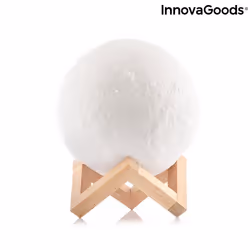 InnovaGoods 8435527816599 lampe de table 1,5 W LED Blanc, Bois