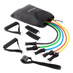 InnovaGoods Set de Bandes de Résistance avec Accessoires et Guide d´Entraînement Rebainer 5 Unités