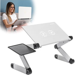 InnovaGoods Table Réglable Positions Multiples pour Ordinateur Portable Omnible