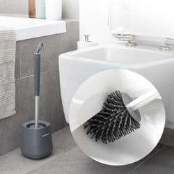 Innovagoods - Brosse en Caoutchouc pour les Toilettes Kleanu