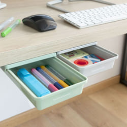 Innovagoods - Jeu de Tiroirs Auxiliaires Adhésifs pour le Bureau Underalk Pack de 2 unités