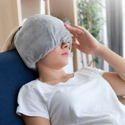 InnovaGoods Bonnet en Gel pour la Migraine et la Relaxation Hawfron