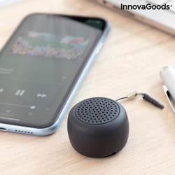 InnovaGoods Mini Enceinte Portable et Rechargeable sans Fil Miund