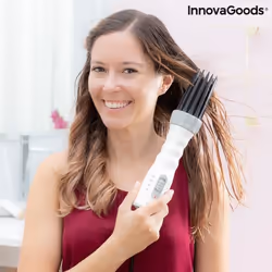 InnovaGoods Sèche-cheveux, Brosse Soufflante et Boucleur 3 en 1 Dryple 550 W