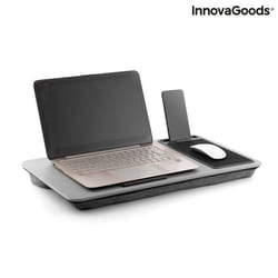 InnovaGoods Bureau Portable d'Ordinateur avec Coussin XL Deskion