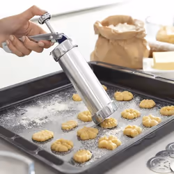 InnovaGoods Machine à Biscuits et Douille2 en 1 Prekies