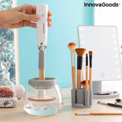 InnovaGoods Nettoyeur et Séchoir Automatique pour Pinceaux de Maquillage Maklin