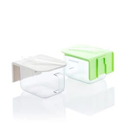 InnovaGoods Récipients de Cuisine Adhésifs Amovibles Handstore Pack de 2 unités