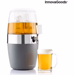 Distributeur de Boissons - InnovaGoods - Freer - Réfrigérant - 2 Réservoirs à Glace - Idéal pour Fêtes