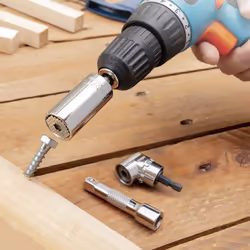 InnovaGoods vous offre les meilleures nouveautés pour la maison, comme Clé à Douille Universelle avec Accessoires Uniscrew In ...