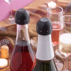 InnovaGoods Lot de Bouchons à Champagne Fizzave Pack de 2 unités