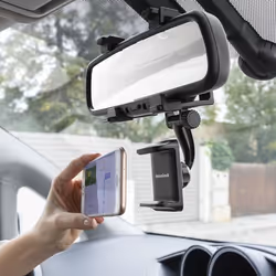 InnovaGoods Support de smartphone pour rétroviseur Stropp