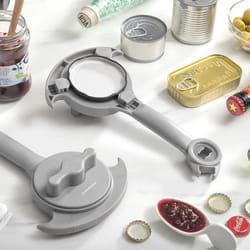 InnovaGoods Ouvre-boîte Ajustable Multi-fonctions pour Bocaux, Conserves et Bouteilles Tapof