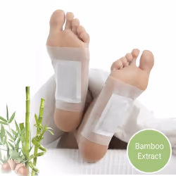 InnovaGoods Patchs Détoxifiants pour les pieds Bamboo 10 Unités