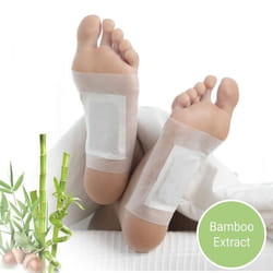 InnovaGoods Patchs Détoxifiants pour les pieds Bamboo 10 Unités