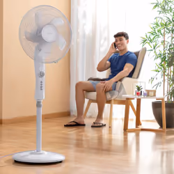 Innovagoods - Ventilateur sur Pied Freshinn Blanc 45 w