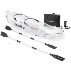 InnovaGoods V0103503 kayak sportif 2 personne(s) Transparent Polypropylène (PP), Polyvinyl chloride (PVC) Kayak gonflable