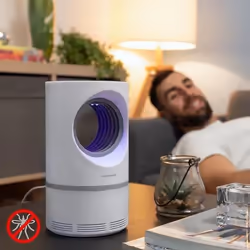 InnovaGoods Lampe anti-moustiques à aspiration KL Virvel
