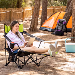 InnovaGoods vous offre les meilleures nouveautés pour la maison, comme Chaise Transat Pliable de Camping Kampfort InnovaGoods ...