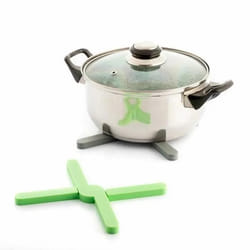 InnovaGoods Dessous-de-plat Individuels Pliables en Silicone Folvet 2 Unités