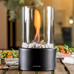 InnovaGoods Cheminée de Table Décorative au Bioéthanol Heatfir