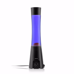 InnovaGoods 8435527825690 lampe de table E14 30 W G Noir, Violet, Rouge, Transparent