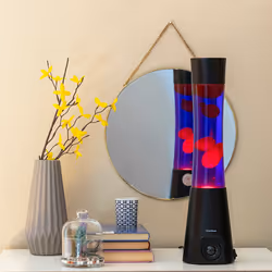 InnovaGoods 8435527825690 lampe de table E14 30 W G Noir, Violet, Rouge, Transparent - Vue supplémentaire 8