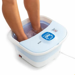InnovaGoods Spa pour les Pieds Pliable avec Rouleaux et Hydromassage Footopy