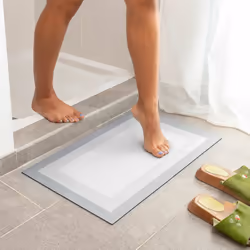 InnovaGoods vous offre les meilleures nouveautés pour la maison, comme Tapis de Bain Super-absorbant Thrymat InnovaGoods ! Dé ...