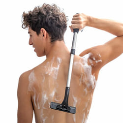 InnovaGoods Rasoir pour le Corps avec Manche Extensible en Aluminium Extaver