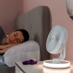 InnovaGoods vous offre les meilleures nouveautés pour la maison, comme Ventilateur de Bureau Rechargeable avec LED FanLed Inn ...
