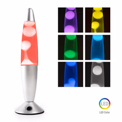 InnovaGoods 8435527826925 lampe de table 1,5 W LED G Multicolore, Argent, Transparent