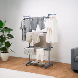 InnovaGoods vous offre les meilleures nouveautés pour la maison, comme Étendoir Pliant Vertical à Roulettes Dolver InnovaGood ...