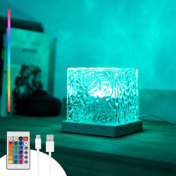 Innovagoods - Projecteur led Rechargeable d'Aurores Boréales Boralamp