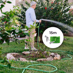 InnovaGoods vous offre les meilleures nouveautés pour la maison, comme Tuyau d’Arrosage Extensible Hoostend InnovaGoods 15 m  ...