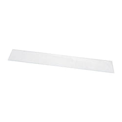 Visière en Verre - TEKA - 61806015 - Pour Hotte Aspirante - Couleur Blanc - Filtre à Hotte