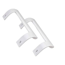 Kit de deux poignées de porte de réfrigérateur adaptables Beko Saivod 4321270300 2PT-163