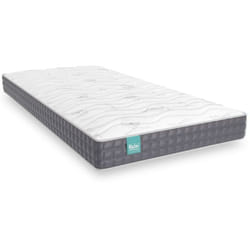 Matelas viscoélastique 180x190cm Nalui Mulhacén Aloe Vera : Hauteur:±15cm : Respirant : F. moyenne-élevée. Réversible : Fabriqué en Espagne blanc