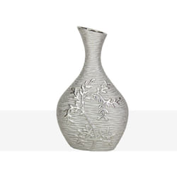 Vase de porc. Argent