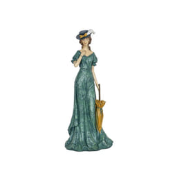 Figurine en résine élégante de dame
